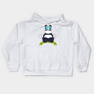 Panda Yoga Fitness Meditation Kids Hoodie